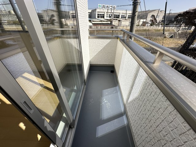 明石市二見町東二見新築戸建E号棟のバルコニー