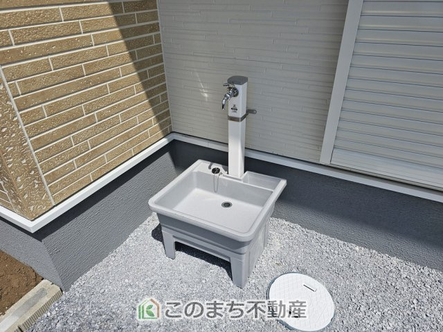 LiveleGarden.S栃木都賀町平川第3の設備|外水栓はアウトドアやガーデニング、車のお手入れにも活躍します。