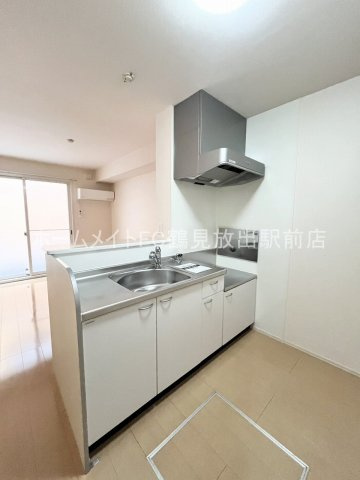 東大阪市三島２丁目のハイツのキッチン