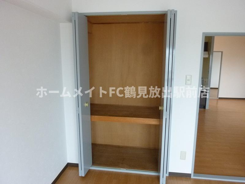 大阪市城東区諏訪３丁目の賃貸マンションの収納