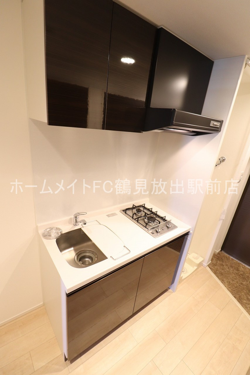 大阪市鶴見区放出東３丁目の賃貸マンションのキッチン