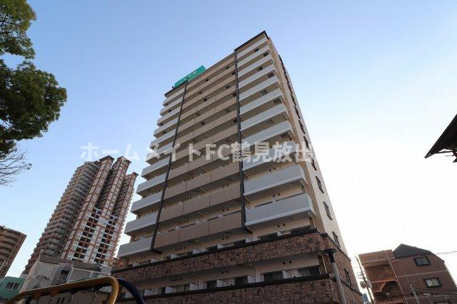 大阪市鶴見区放出東３丁目の賃貸マンションの外観