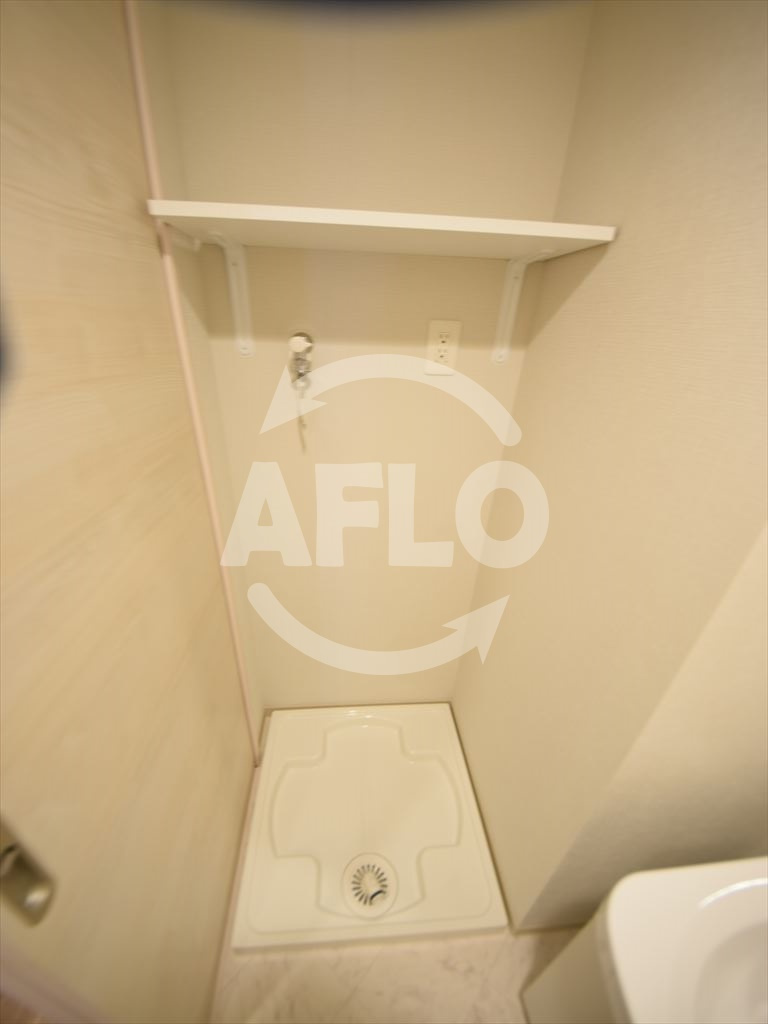 S-FORT難波西の洗面所|エグゼ難波西Ⅲ　洗濯機置き場