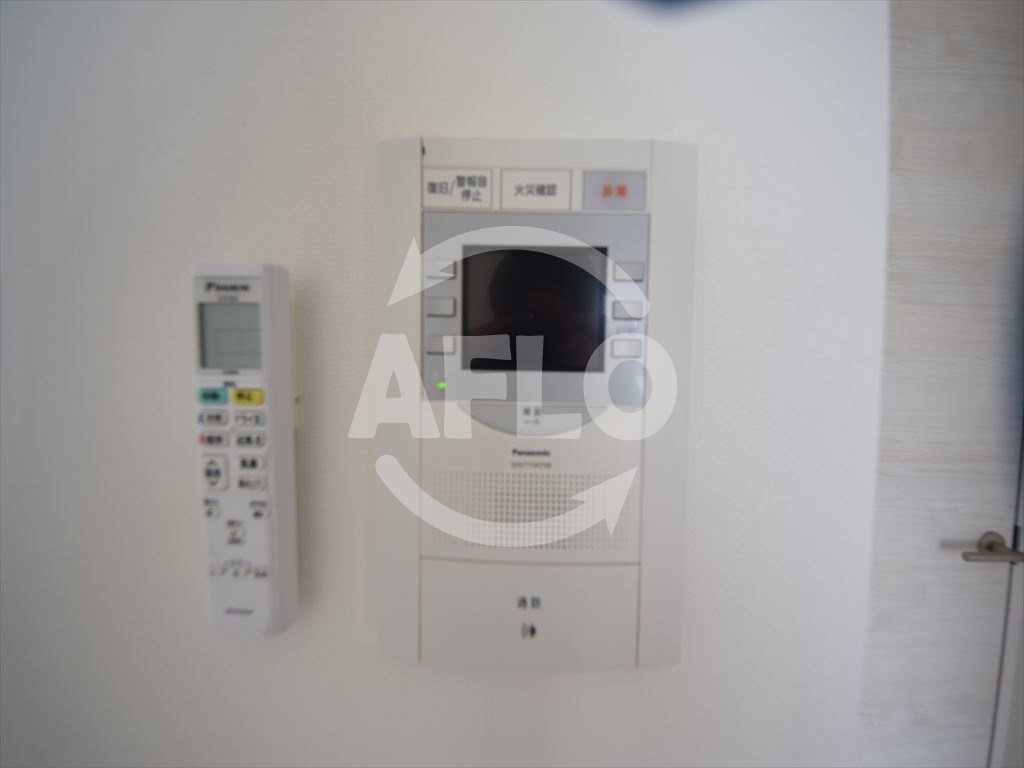 S-FORT難波西のセキュリティ|エグゼ難波西Ⅲ　TV付きモニターフォン