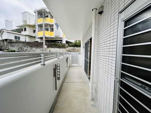 クレストヒルズMのバルコニー|階数は異なります。