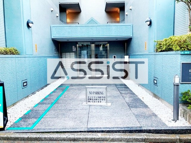 エルスタンザ中目黒のエントランス