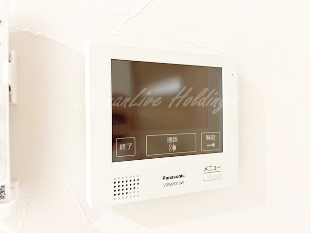 シエル弘明寺のセキュリティ|モニター付きインターホン♪