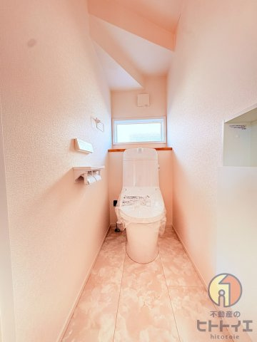 新築建売】筑後市大字徳久のトイレ