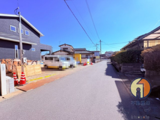 新築建売】筑後市大字徳久の前面道路含む現地写真
