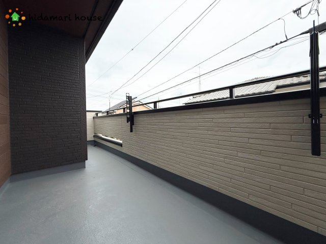 桶川市北1丁目7期　新築戸建　ブルーミング01のバルコニー