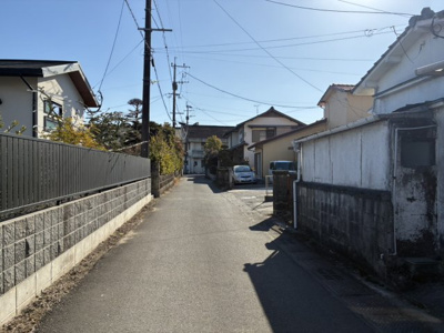 【前面道路含む現地写真】 | 姶良市加治木町反土