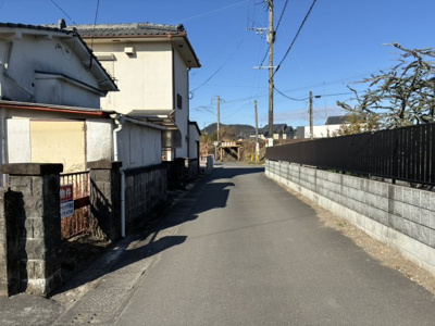 【前面道路含む現地写真】 | 姶良市加治木町反土