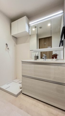 【洗面所】 | ラヴィドール杉並上井草 | コンパクトで使いやすい洗面所