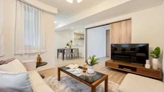 【居間・リビング】 | ラヴィドール杉並上井草 | おしゃれなリビングです