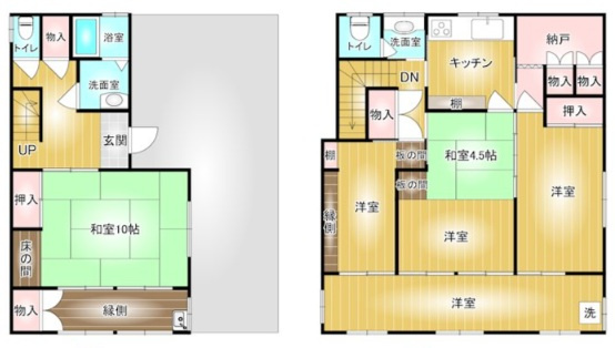【間取り】 | 前橋市下小出町　中古住宅