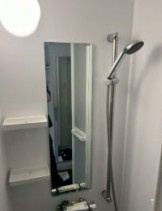 エクラールのシャワールーム