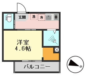 MELLAS京成小岩Ⅱの間取り