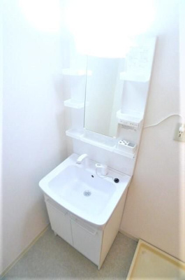 【洗面所】 | パラシオン五月女 | 脱衣スペースもあります