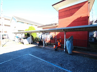 【その他共用部分】 | ラ・フォンテーヌA | バイク駐輪場