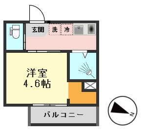 MELLAS京成小岩Ⅱの間取り