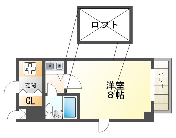 ルミエール上高丸の間取り