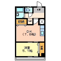 アビリティ常藤町の間取り