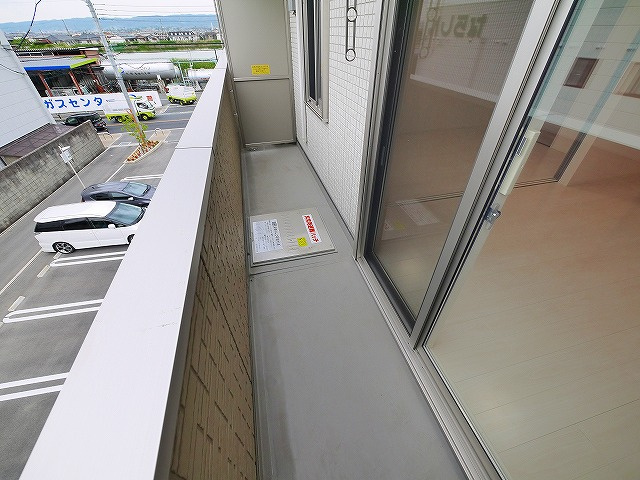 シャン　ドゥ　フルールのバルコニー|落ち着いた時間を過ごせるバルコニーです