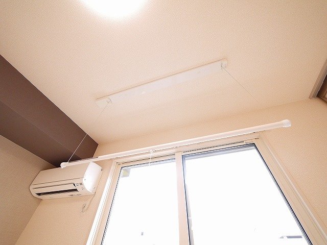 シャン　ドゥ　フルールの設備|室内物干しです