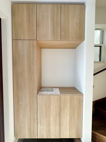 西区古江西町の収納|シューズボックスは大容量の為、靴もたくさん収納が可能です♪