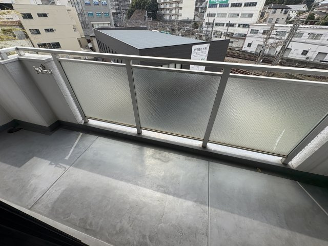 ベルダ鈴蘭台のバルコニー