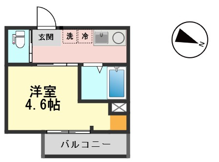 MELLAS京成小岩Ⅱの間取り