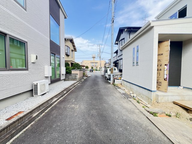 磯城郡田原本町大字宮森の前面道路含む現地写真
