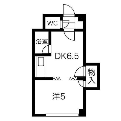 サニープレイス南郷の間取り