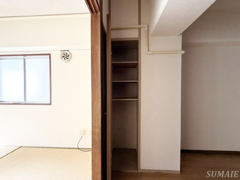 前田マンションの収納|リビングの収納です☆