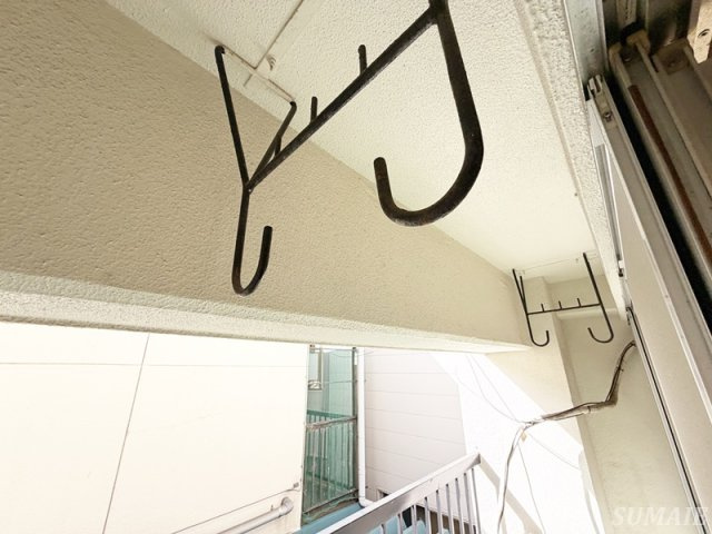 前田マンションの設備|物干しスペースです☆