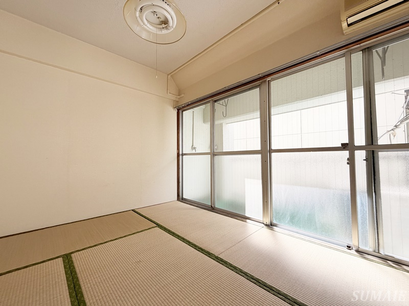 前田マンションの設備|物干しスペースです☆