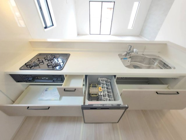 【LIGARE】さくら市氏家 11期のキッチン|〇2号棟キッチン〇
※2026年3月撮影