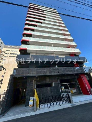 GENOVIA神戸新開地駅前の外観