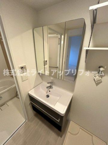 GENOVIA神戸新開地駅前の洗面所