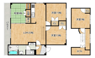 【間取り】 | コーポみはら