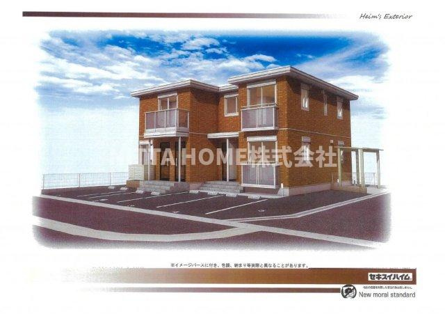 ロンジュビタのエントランス|敷地内に駐車場有り◎ＩＨクッキングヒーターに照明付き◎