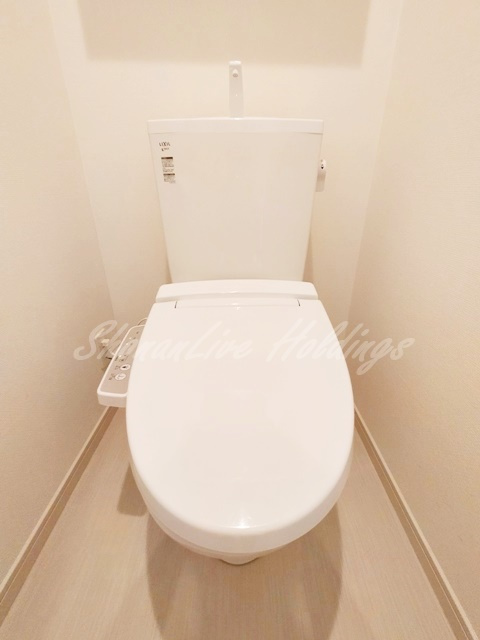 リブリ・フォレスト鎌倉のトイレ|温水洗浄便座付き♪