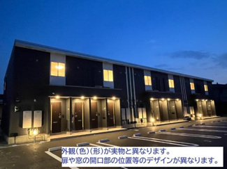 【駐車場】 | つくば市大角豆新築アパート（仮 | 同型タイプ