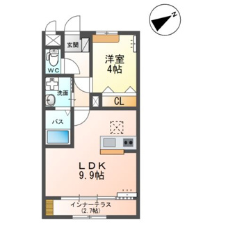 【間取り】 | 仮）土浦市荒川沖西新築アパート