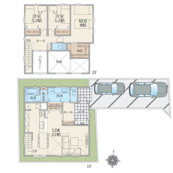 【外観】 | グランドエスカイヤー二宮１丁目　３号地 | 2026/02/23　区画３