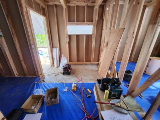 【居間・リビング】 | グランドエスカイヤー二宮１丁目　３号地 | CGパース
※家具、照明、インテリア等はイメージです♪