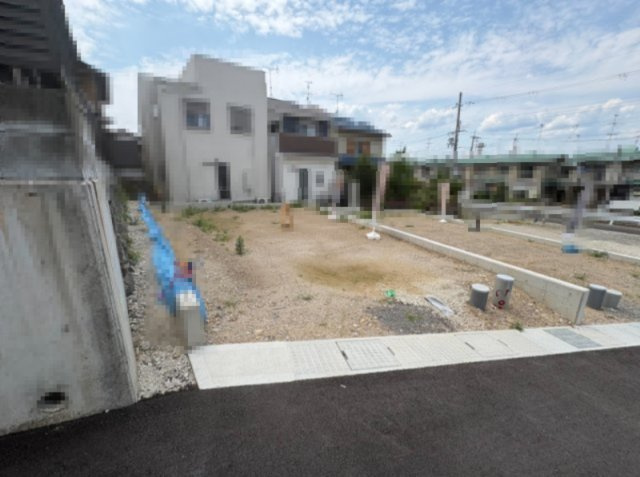 長岡京市長岡1丁目の外観|東側間口約5.25ｍ