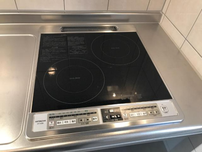 【キッチン】 | （仮）スターテラスⅡ渡橋町1K／1LDK | IHクッキングヒーター（イメージ）