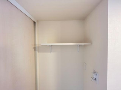 【収納】 | （仮）スターテラスⅡ渡橋町1K／1LDK | 洗濯機上収納（イメージ）