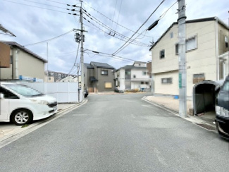 【前面道路含む現地写真】 | 高槻市北大樋町　中古戸建